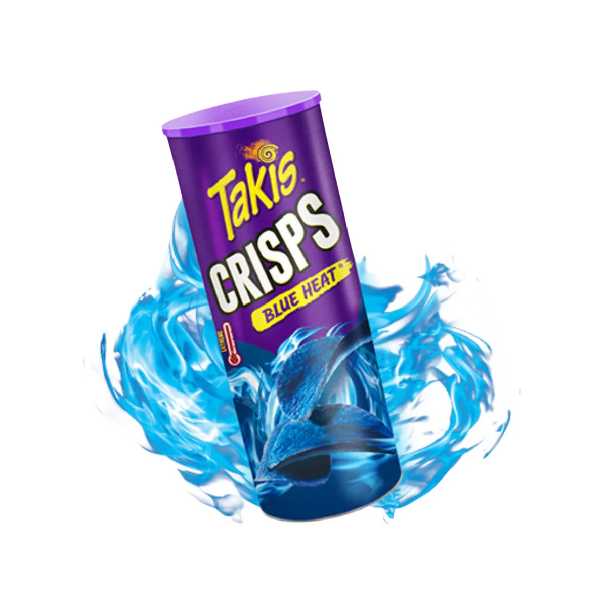Takis Blue Heat crisps bag